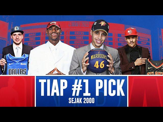 Yang Terjadi ke Tiap Pick Nomor 1 NBA Draft Sejak 2000