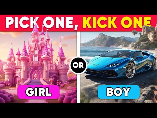 Would You Rather...? Girl VS Boy Edition ️