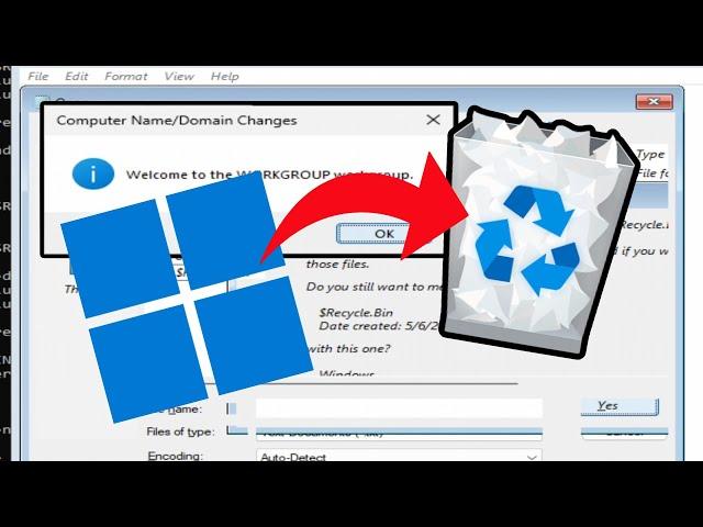 Installing Windows 11 to Recycle Bin