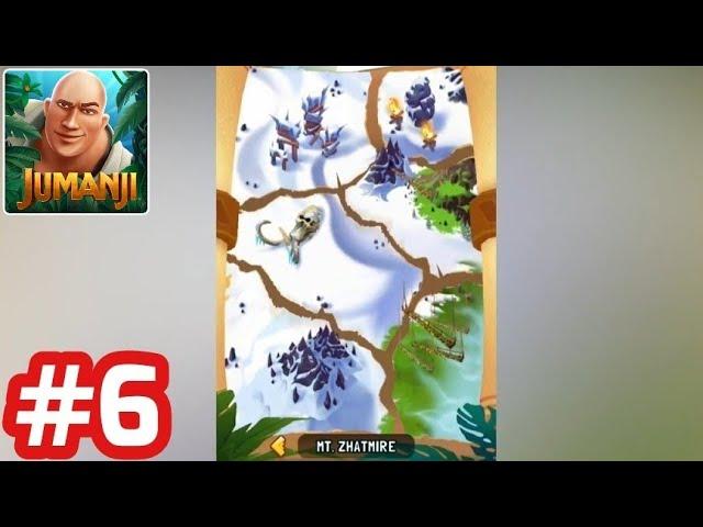 Jumanji Epic Run - Gameplay Wlkthrough - Part 6 Mt. Zhatmire Completed (iOS/Android)