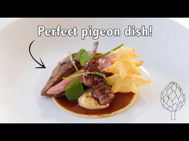 Perfect pigeon dish! | Christmas menu special main course!