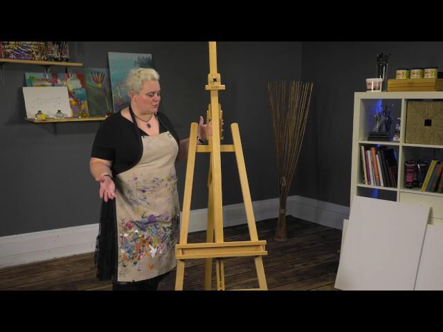 Roma A-Frame Studio Easel - Product Demo