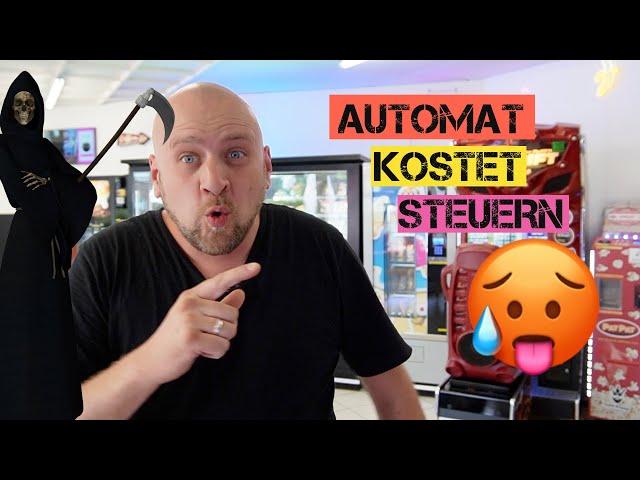 Automaten Aufsteller zahlt mehr Steuern als er verdient ?