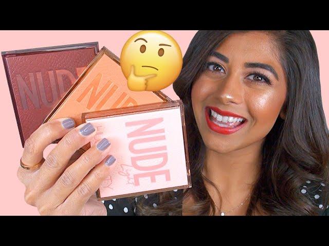 NEW Huda Beauty NUDE OBSESSIONS Palettes  Review & Swatches!