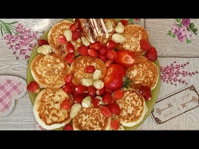 #Сырники с секретом, быстро. #худеем вкусно