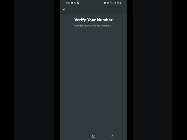 Discord verification, Unable to send sms message
