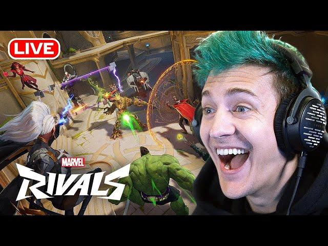  Ninja Dominates Marvel Rivals All Day Today - Live