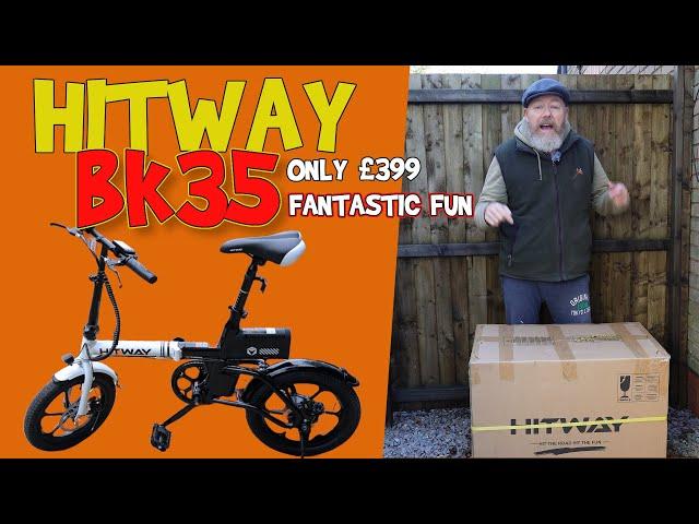 Incredibly Cheap Affordable ebike is Fantastic Fun. HITWAY BK35 electric folding city ebike