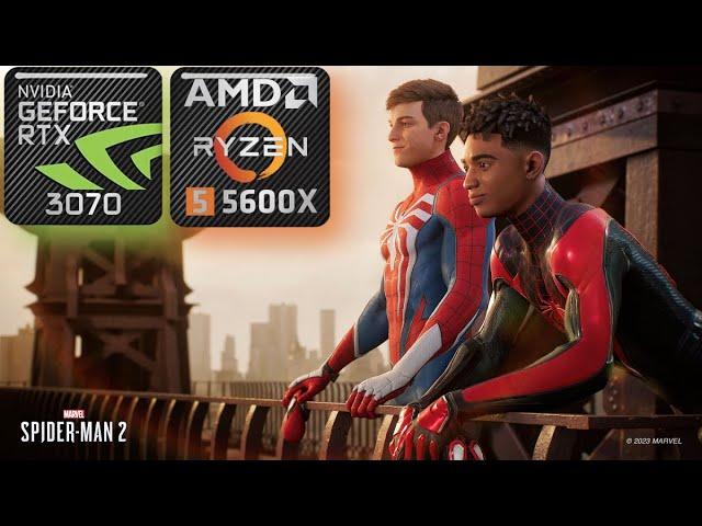 Marvel's Spider-Man 2 | RTX 3070 + Ryzen 5 5600X | Benchmarks - 1440p dlss frame generation