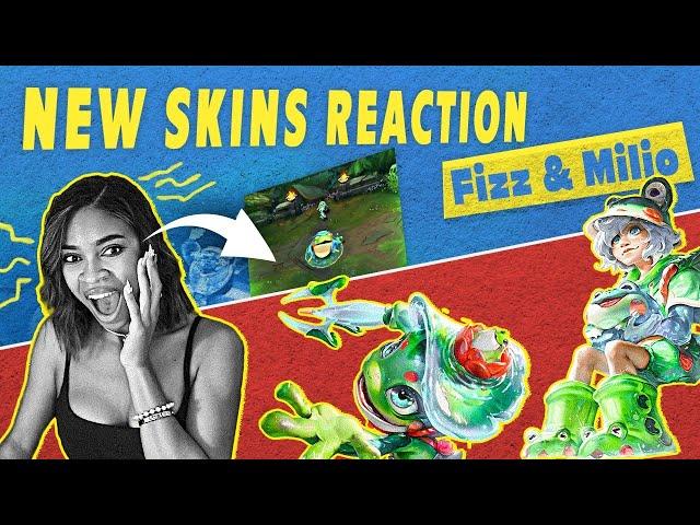 (My Reaction) Rain Shepherd Fizz & Milio PBE Preview // League of Legends Mrs Chim Chim