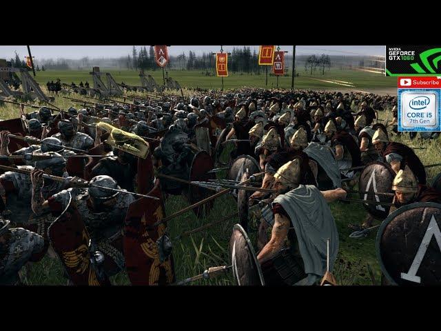 Rome 2 Total War - Romans vs Spartans | i5-7500 | GTX 1060 6gb