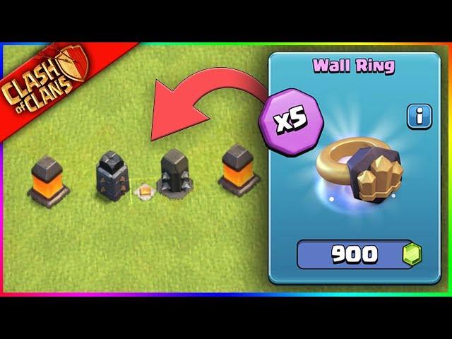 'BUYING 5 WALL RINGS..?' ▶️ Clash of Clans ◀️ WORST. IDEA. EVER.