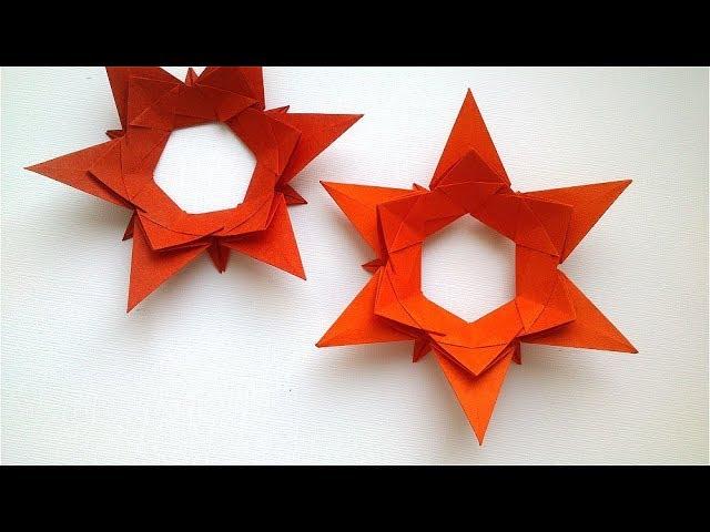 Christmas Star - Origami Tutorials with Tatiana Frolova