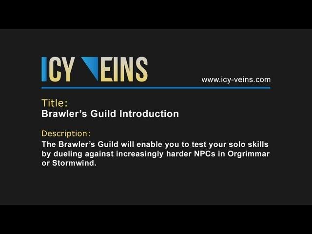 Brawler's Guild - Introduction