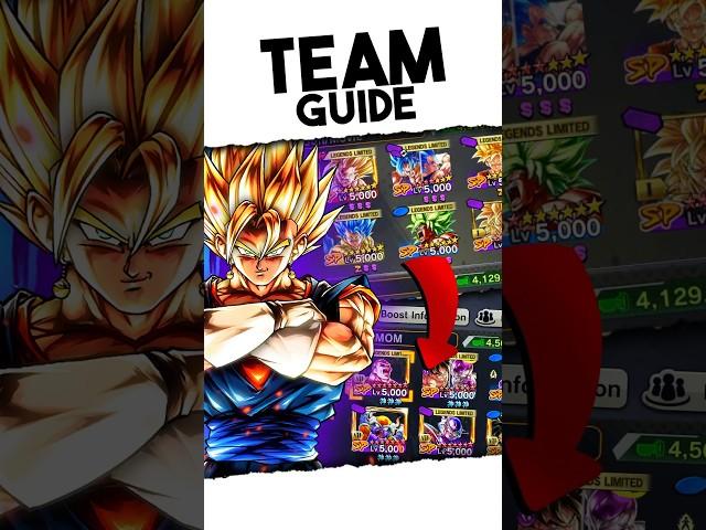 HOW TO CREATE THE BEST TEAM SET UP FOR EVERY TAG!! ( GUIDE ) | Dragon Ball Legends #dblegends