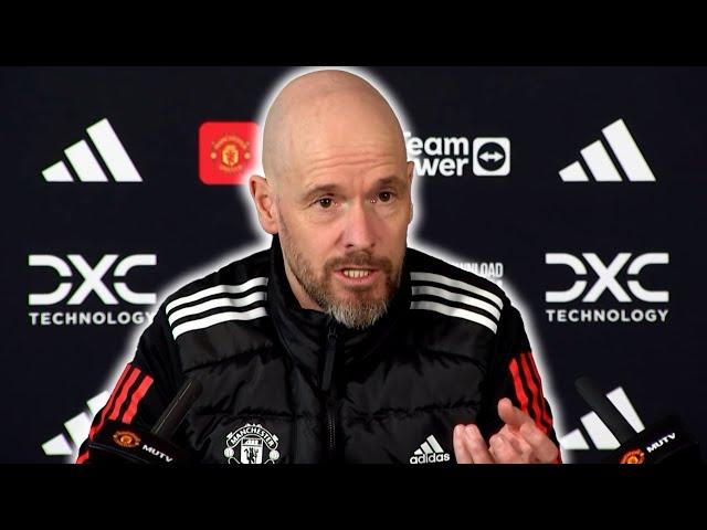 Erik ten Hag embargoed pre-match press conference | Manchester City v Manchester United