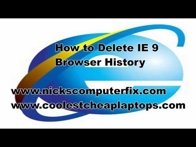 How To Delete History In Internet Explorer - Permanently Clear Cache