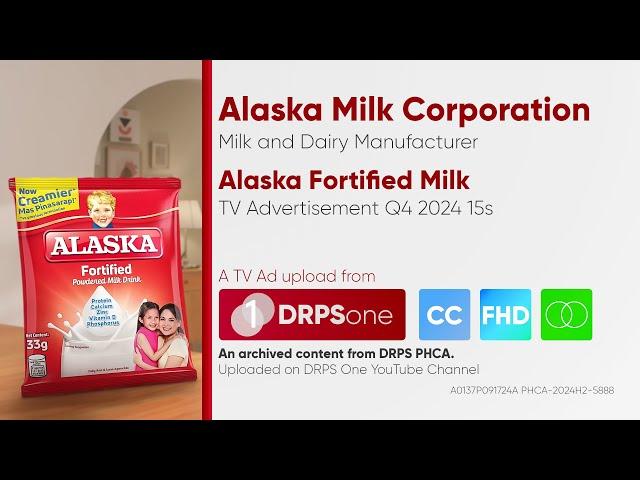 Alaska Fortified Milk TV Ad Q4 2024 15s (Philippines) [CC/HD/ST]