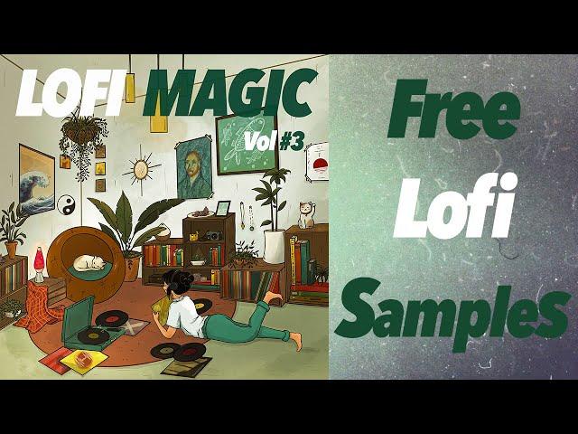 [Free Samples] Lofi Hip Hop Magic Vol #3 Royalty Free pack (Drums/Foley/Guitar/Piano/crazy magic)