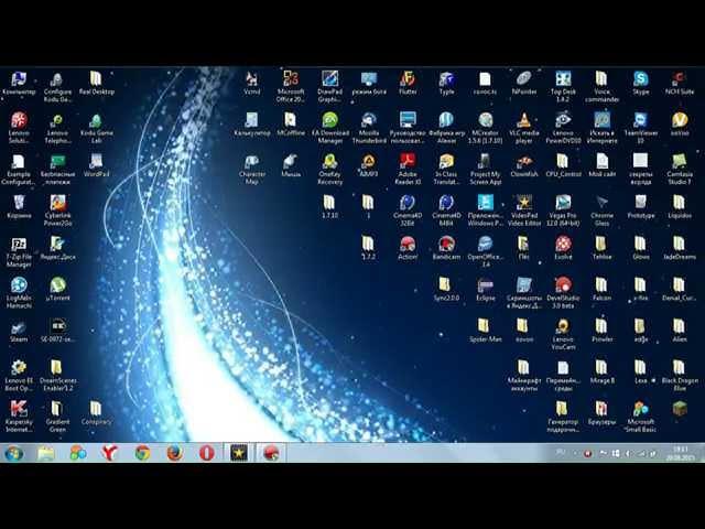 Как сделать себе живые (видео) обои в Windows 7