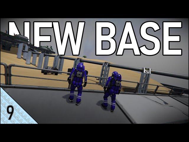 Space Engineers: Escape From Typhoon (Episode 9) -  The Base is OURS!!!