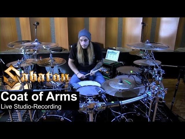 Sabaton - Coat of Arms Studio Recording live 2015