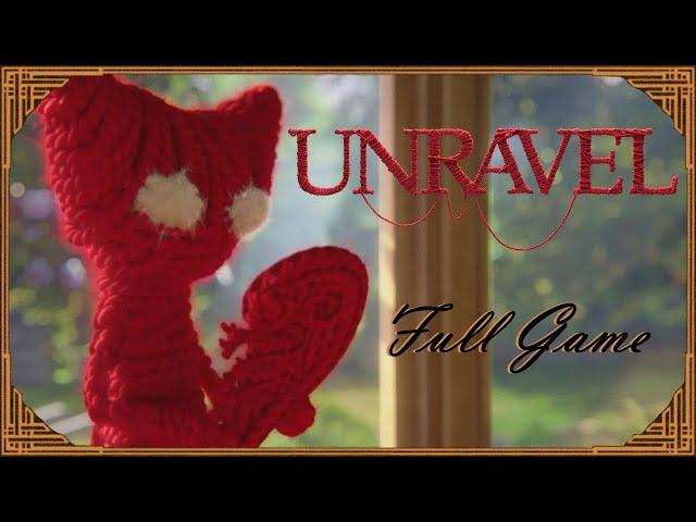 Unravel full game 100% walkthrough (all achievements guide)