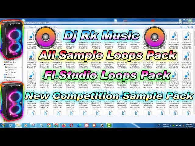 Dj Rk Music All Sample Pack Fl Studio Loops Pack 2023 | New Competition Sample Pack 2023