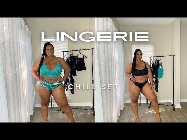 @SHEINOFFICIAL Curvy Lounge Wear Lingerie #plussizemodel