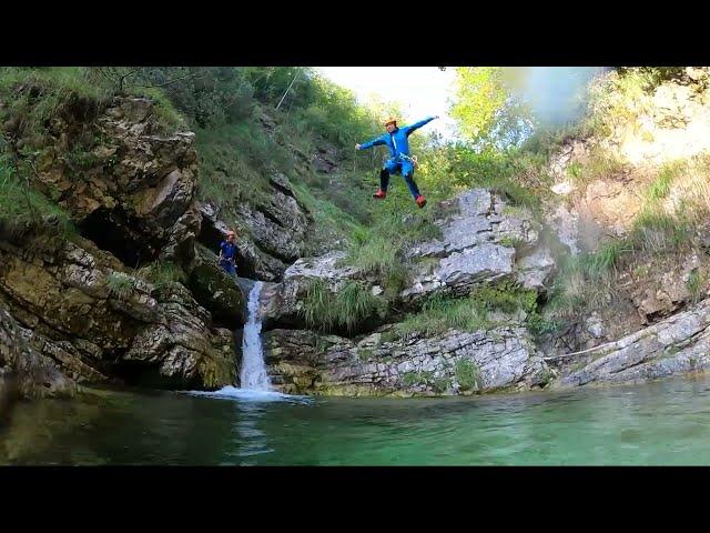 Canyoning Slovenia PREDELICA, Bovec Soca Valley