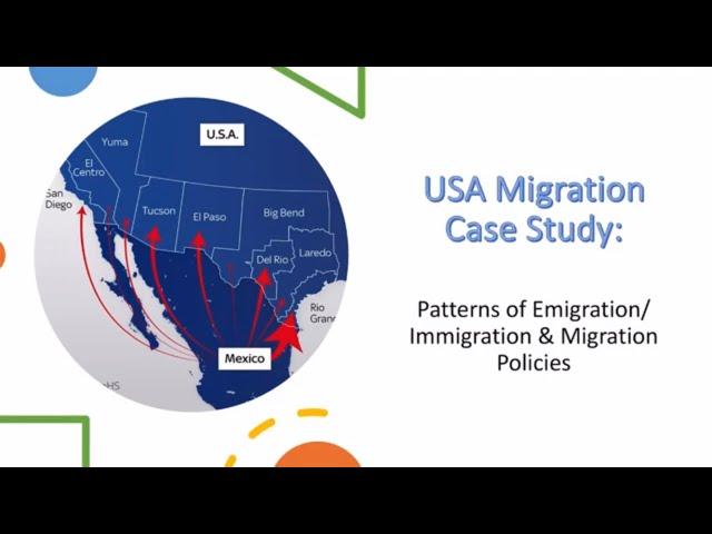 USA Migration CS - Patterns of Immigration & Emigration