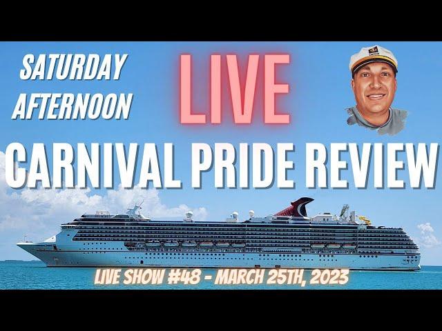 Carnival Pride Cruise Review