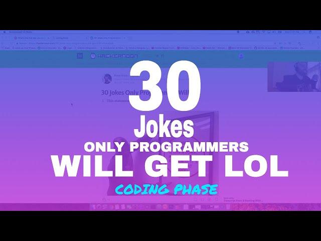 30 Jokes Only Programmers Will Get | #CodingPhase