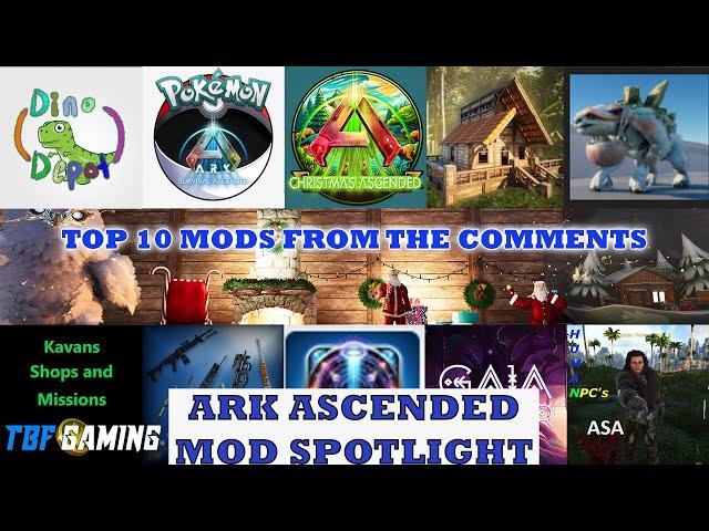 Your top 10 Mod suggestions! Ark Ascended Mod Spotlight - Building, storage, weapons, and dino mods!