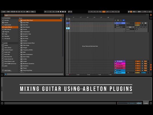 How to Mix Guitar in Ableton like a Pro (Guitar Mixing Tips and Techniques) Tutorial