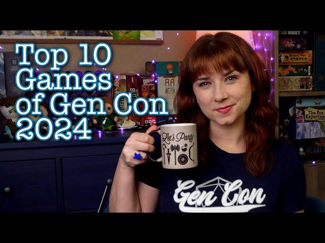 Top 10 Games of Gen Con 2024!