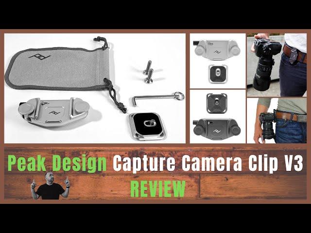 PEAK DESIGN - Capture Clip V3  | Review | Demo  | How to use | Watch Before You Buy |