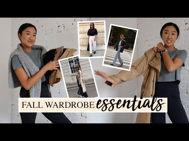 FALL TIMELESS WARDROBE: What To Buy & How To Wear