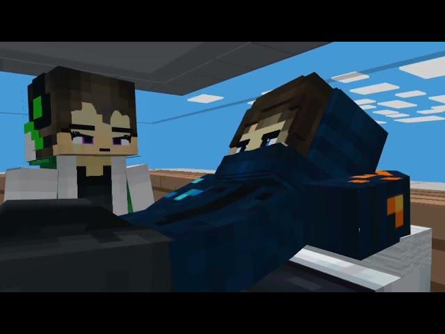 biting twins (Minecraft animation)