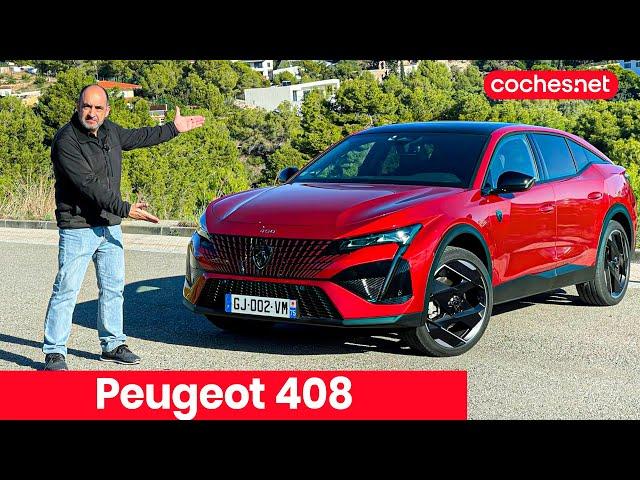 Peugeot 408 PHEV 225 CV | Prueba / Test / Review en español | coches.net