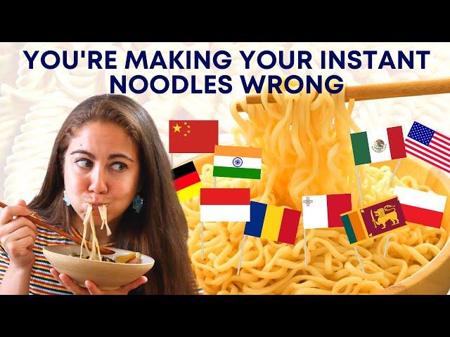  10 People From 10 Countries Share the Best Instant Noodle Toppings