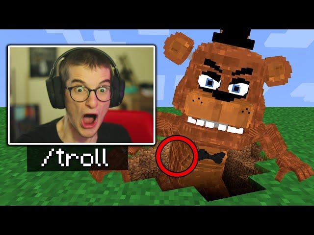 Minecraft'ta Arkadaşımı FNAF Modu İle Trolledim!