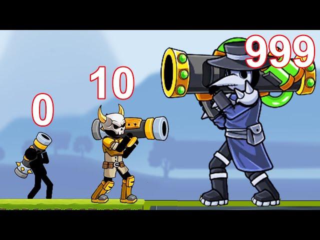 STICK BAZOOKA PUZZLES - Walkthrough Gameplay Part 2 (iOS Android)