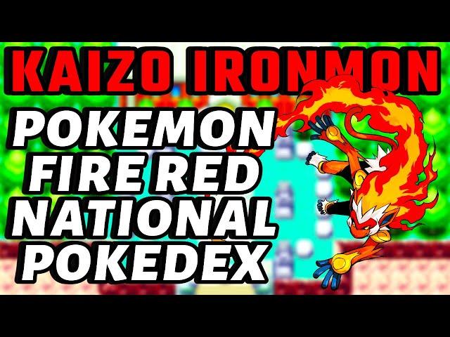 E4 TONIGHT WITH THIS MONKEH?! - KAIZO IRONMON FIRE RED NATIONAL DEX