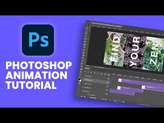 Photoshop Animation: How To Create Video Timeline Animations