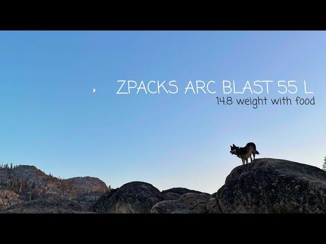 ZPACKS 55L Arc Blast + What Goes into a sub 15lb pack