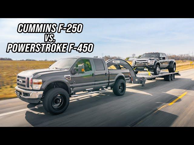 Cummins Swapped F250 vs. 6.7 PowerStroke F450