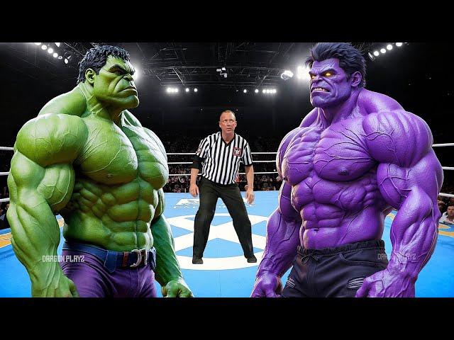 HULK VS PURPLE HULK - EPIC BATTLE