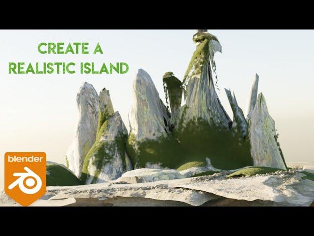 How To Create a Realistic Island in Blender : Blender Tutorial