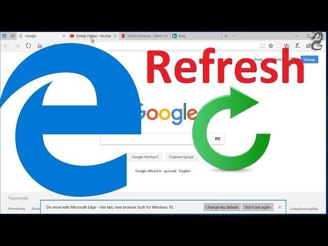 How to Refresh All tabs Together in Microsoft Edge Browser